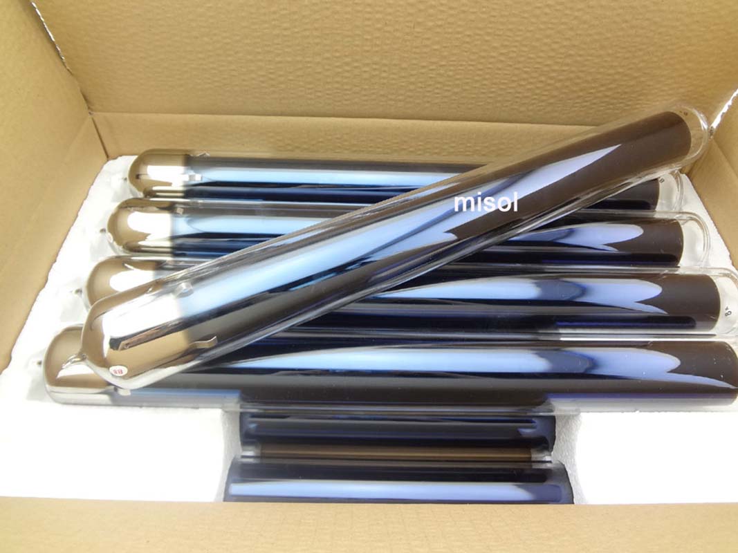 MISOL 10 UNITS ALL GLASS VACUUM TUBE TRI-ELEMENT FOR SOLAR WATER HEATER 58MM DIA 500MM LENGTH SWH-VT